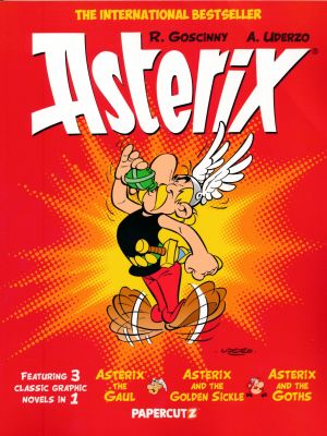 3 in 1 Asterix number 1, 2 and 4