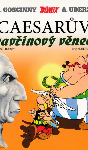 asterix caesaruv vavrinovy venec czech