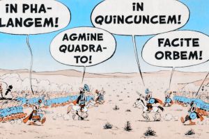 Asterix legionary scipio vs caesar
