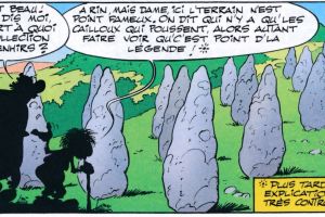 Carnac megaliths Obelix?