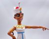 Cleopatra asterix statuette