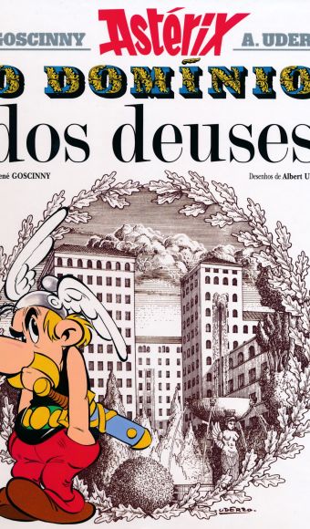 Asterix O Domínio dos Deuses Portuguese Hardcover