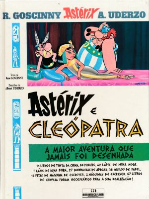 portuguese cover asterix cleopatra