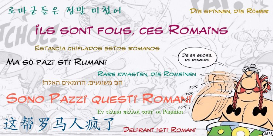 Ils sont fous ces romains obelix