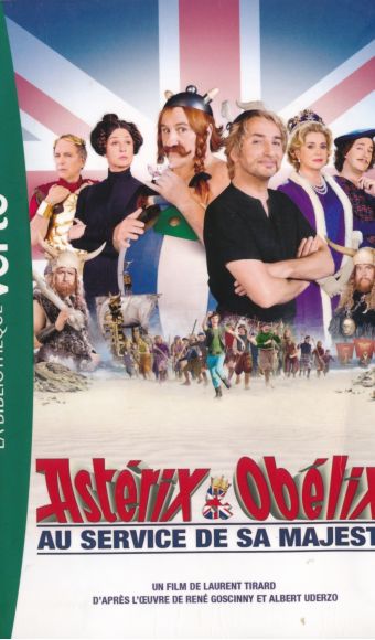 Bibliotheque verte asterix service majeste