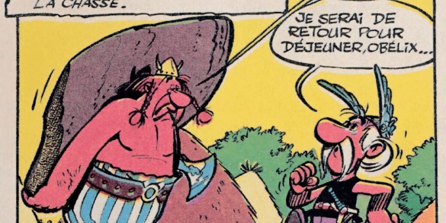 Asterix gaulois page