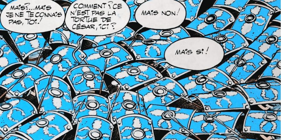 Asterix legionnaire bouclieres