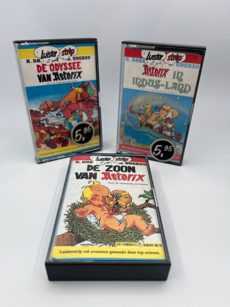 asterix audiobooks cassette tape 1988 dutch 