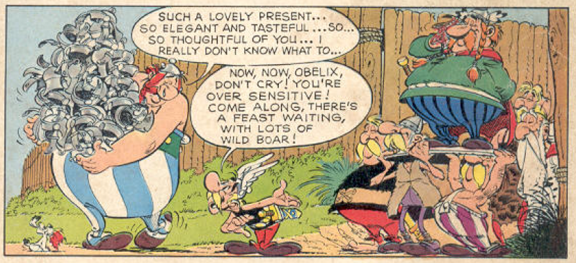 obelix and co, helmet collection