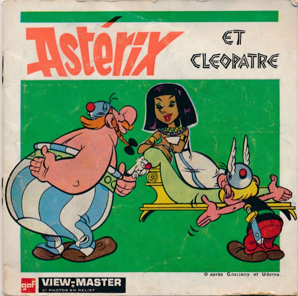 asterix et cleopatre viewmaster