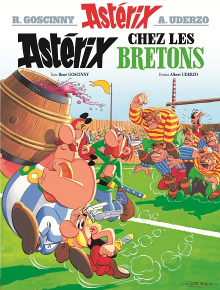 Asterix in Britain - French cover - source: asterix.com