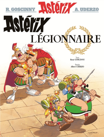Asterix the Legionary - french cover - source: asterix.com