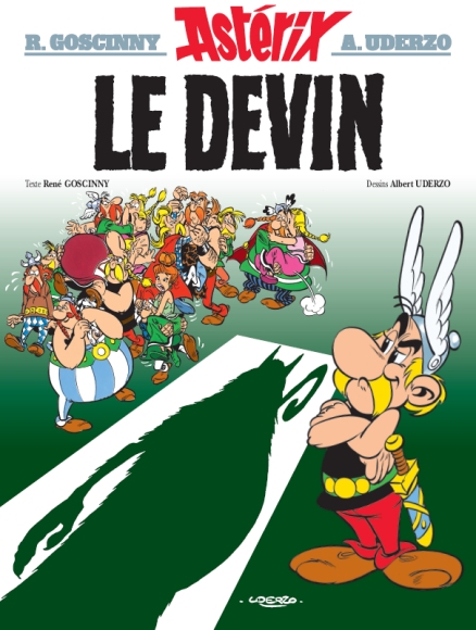 Asterix and the soothsayer - french cover - source: asterix.com