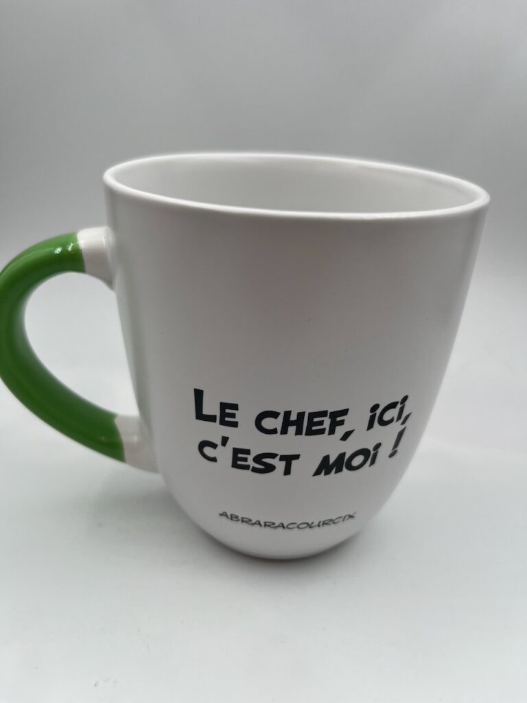 Asterix Mugs 9 - Abraracourcix - Le Chef Ici C'est Moi