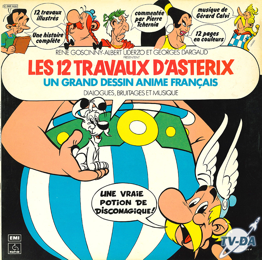 asterix audibook vinyl les 12 travaux d'asterix