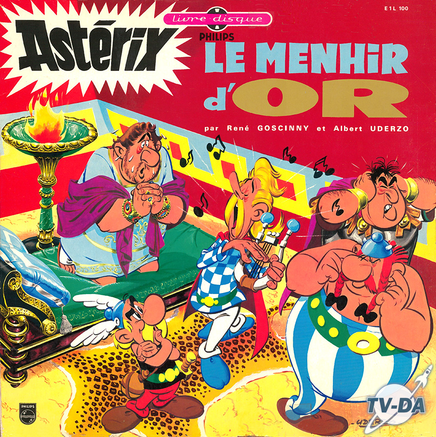 asterix le menhir d'or disc 