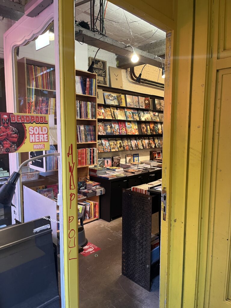 Het Besloten Land Leuven Comic bookstore