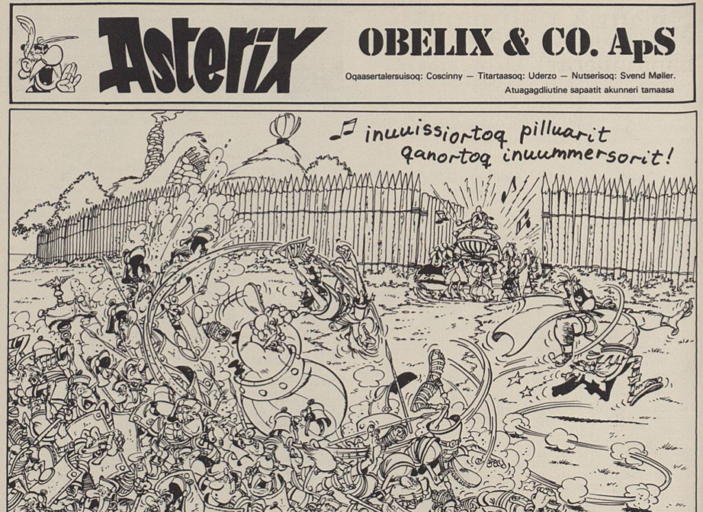 Asterix Grreenland Obelix Co Inuktitut 