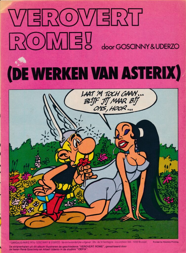 Asterix verovert Rome - Chevron reclame