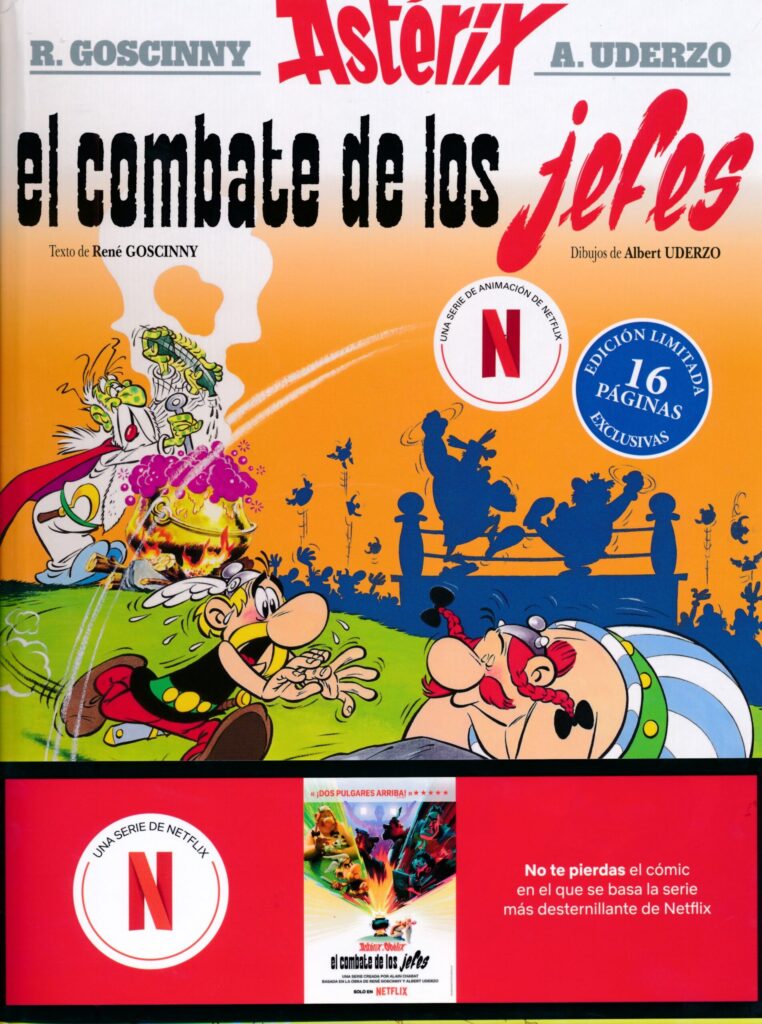 Asterix el combate de los jefes netflix special castilian