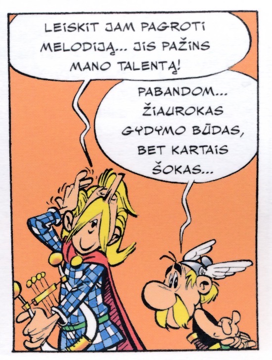 asterix lithuanian