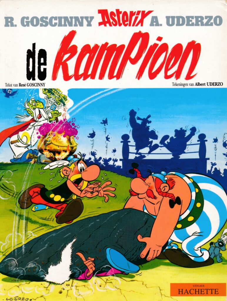 asterix de kampioen 1999 hachette cover