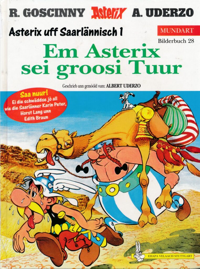 Em asterix sei groosi tuur saarlannisch 1 bilderbuch 28