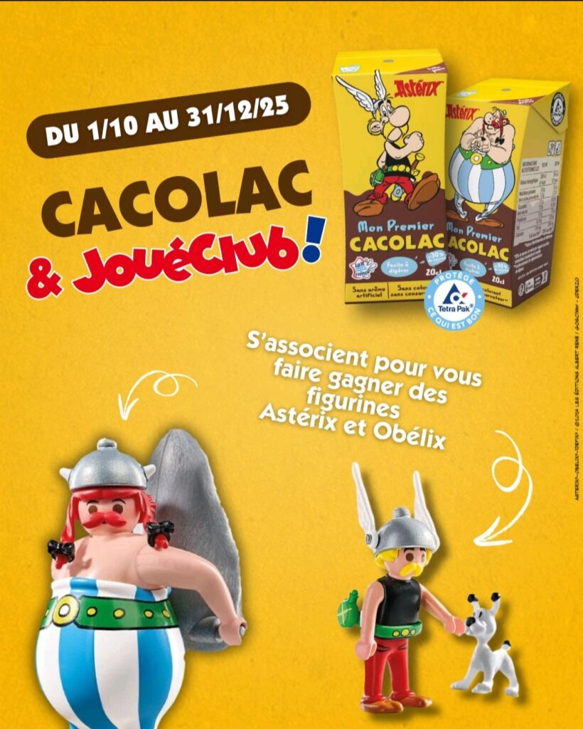 Cacolac asterix playmobil