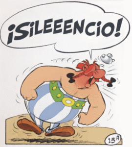 Obelix silencio!