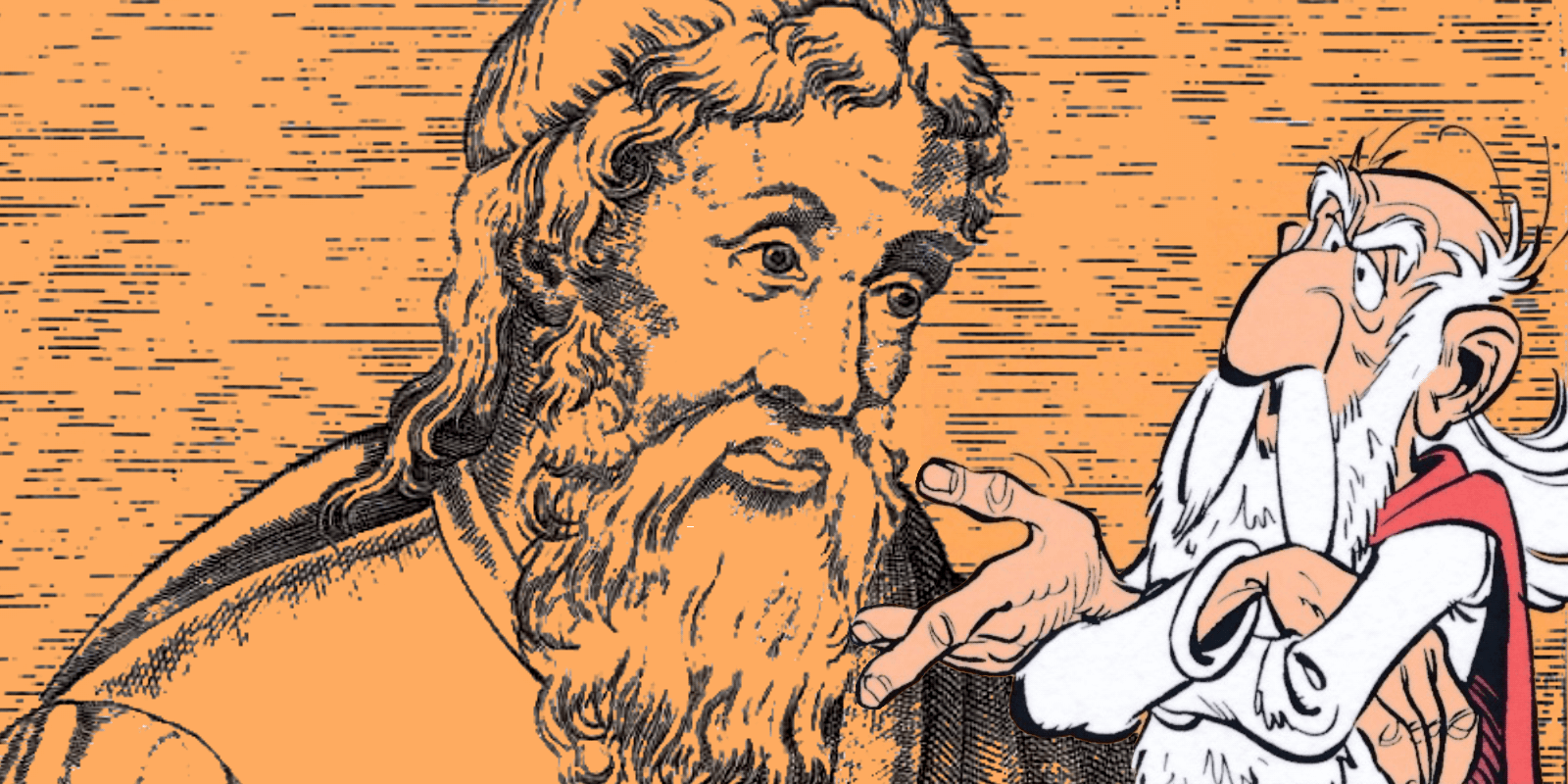 Strabo Man Strabo: The Ancient Geographer – Asterix The Gaul