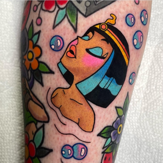 Asterix tattoo cleopatra