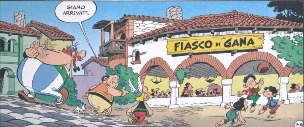 Fiasco di gama italian