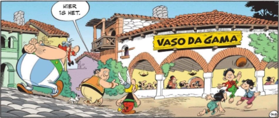 Vaso da gama asterix in lusitania dutch