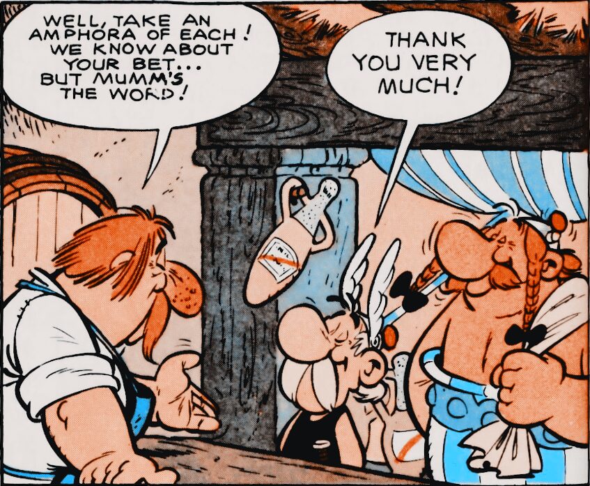Mumms the word asterix