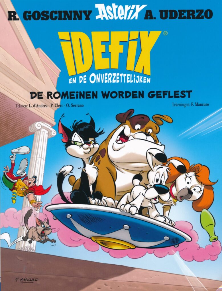 08. idefix romeinen worden geflest