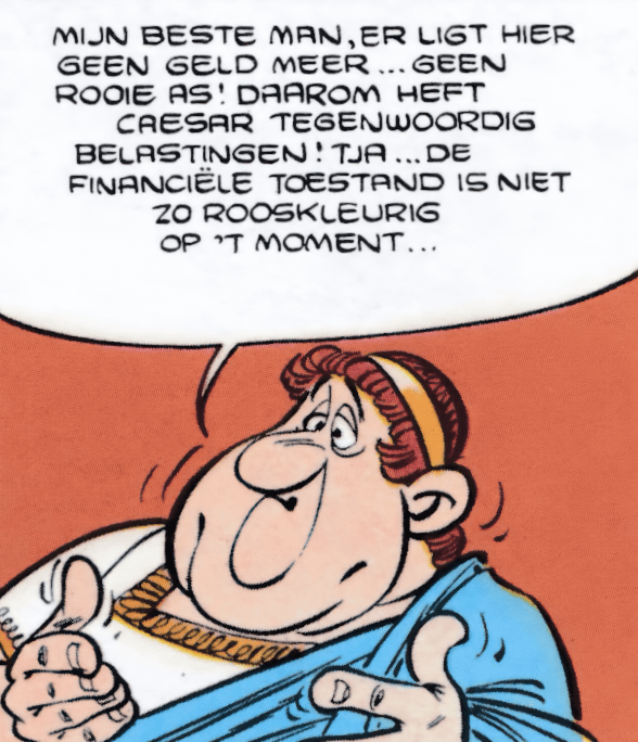 Asterix cauldron latin dutch