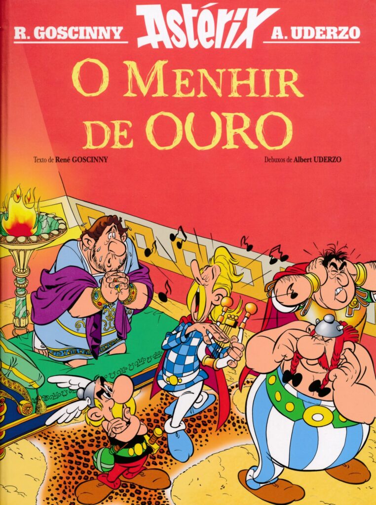 Asterix o menhir de ouro gallician