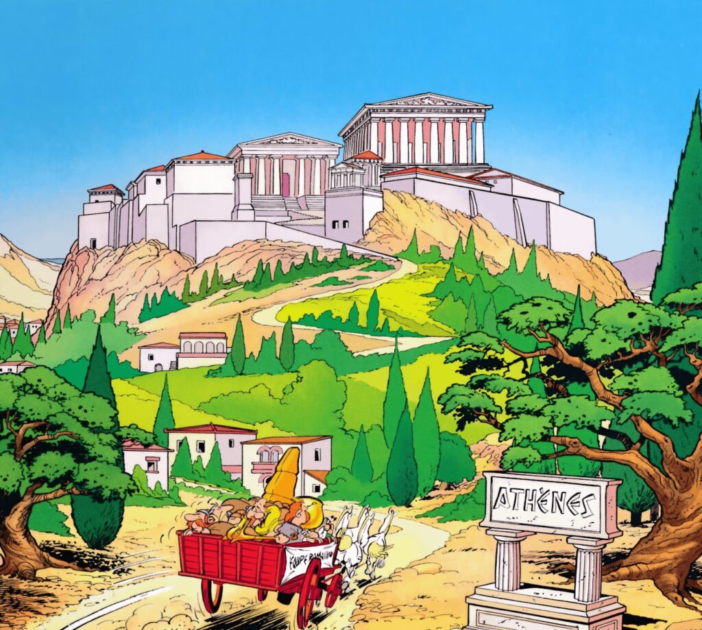 Asterix olympic games athenes