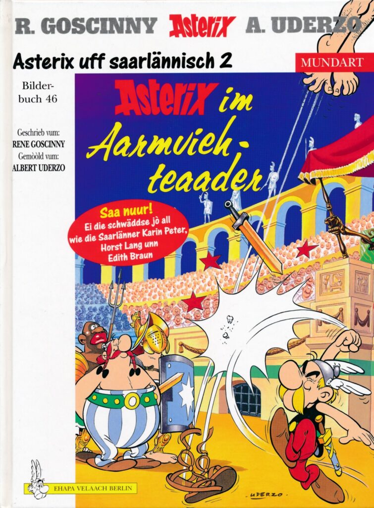 Asterix saarlannisch gladiator