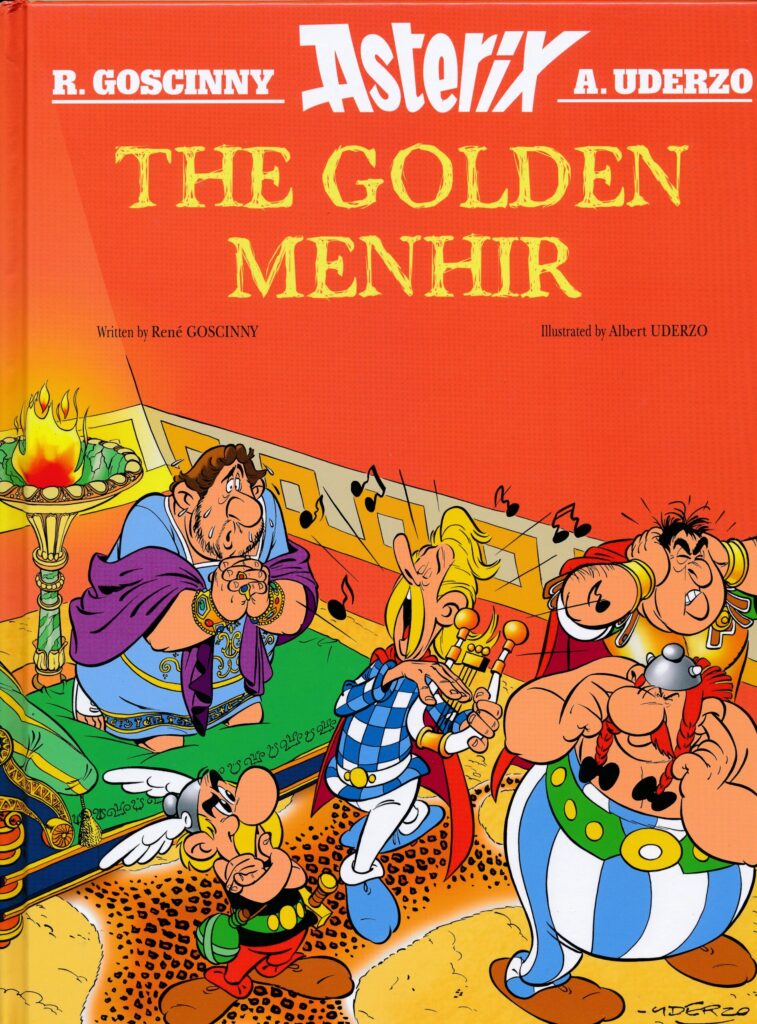 The Golden Menhir Cover
