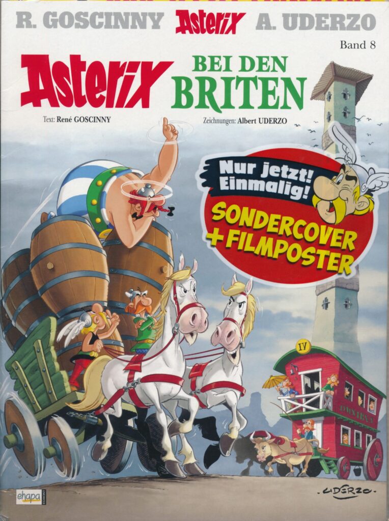 Asterix britain german sondercover