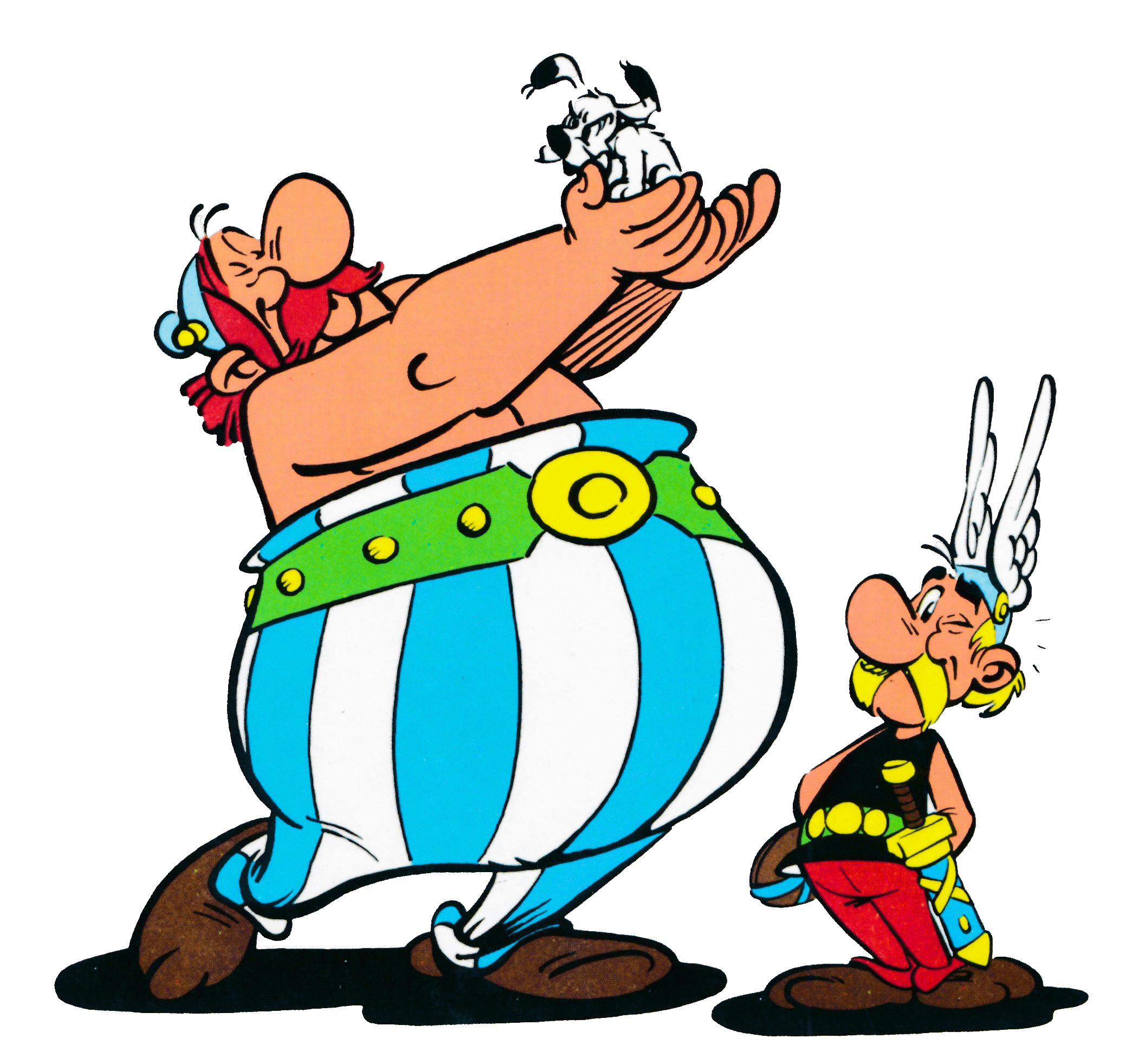 Obelix idefix asterix transperant