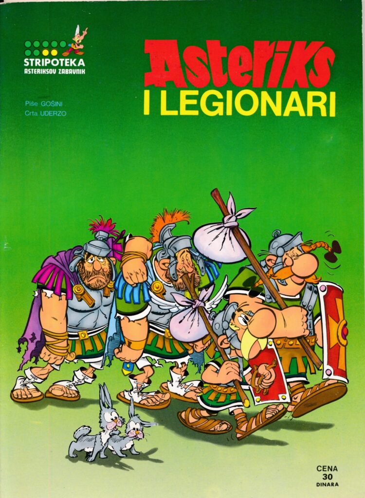 Asterix i legionari serbian croatian
