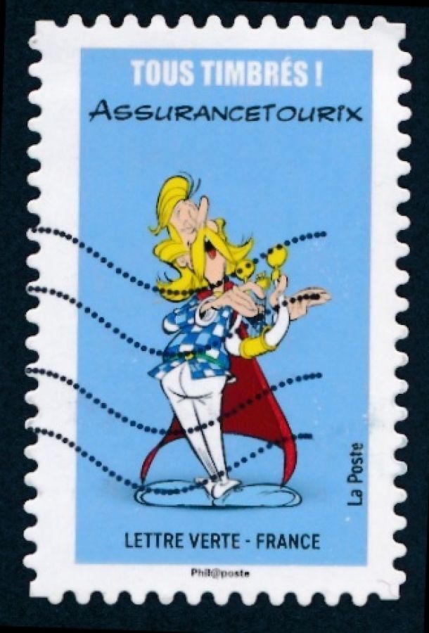 asterix stamp france assurancetourix