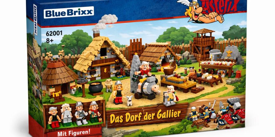 Blue brixx asterix ai generated