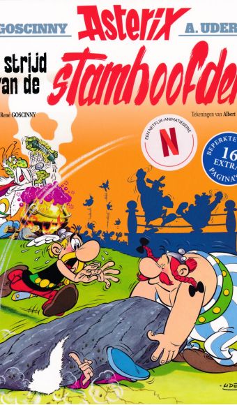 Asterix 07 strijd der stamhoofden cover netflix editie