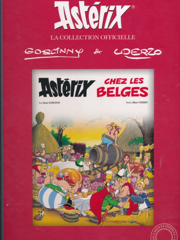 Asterix collection officielle chez les belges