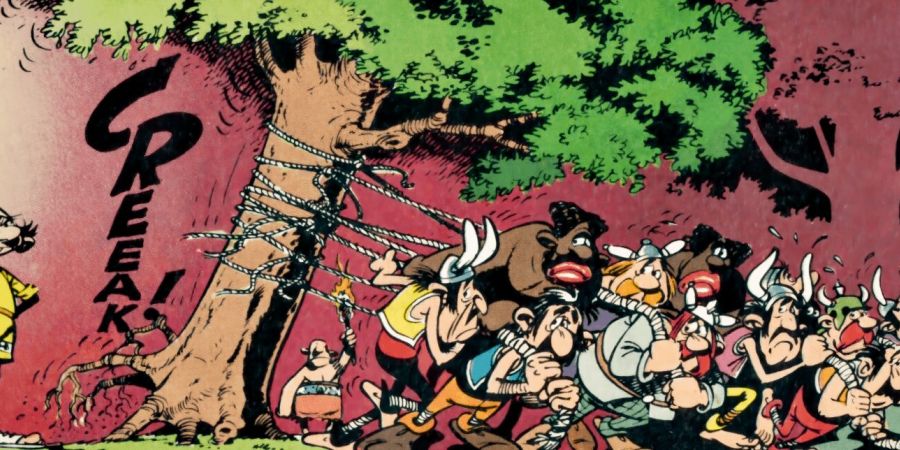 Asterix slavery romans