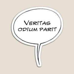 Veritas odium parit sticker