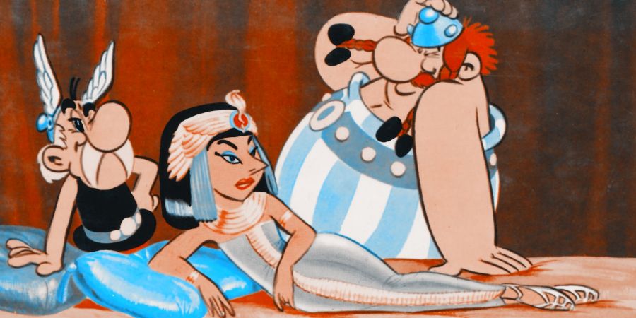 Asterix et cleopatre album front
